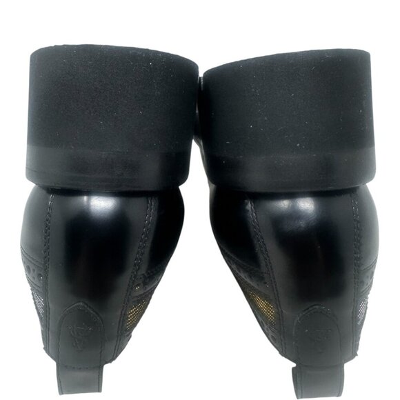 The Office of Angela Scott Miss Lucy Derby Black Wingtip Platform Oxford 13 - Picture 10 of 16